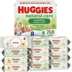 Huggies Natural Care Sensitive Baby Wipes